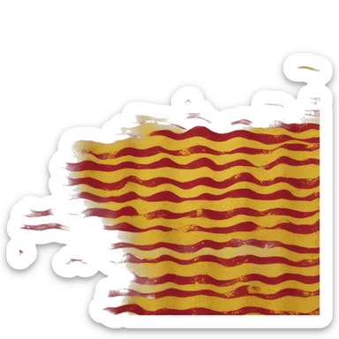 Spain flag from the year 1500 sticker