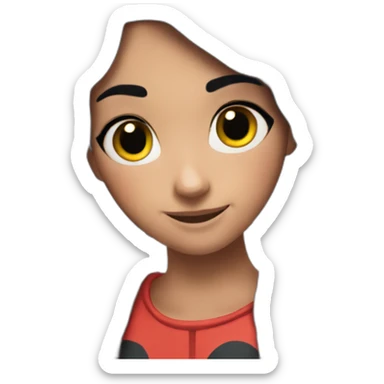 Ladybug marinette sticker