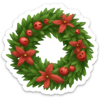 Wreath  sticker