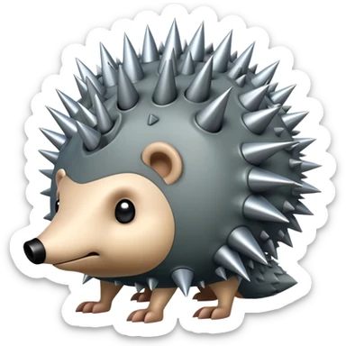 Czech hedgehog sticker