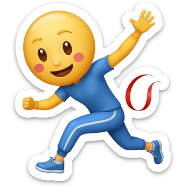 an emoji showing power of $MOVEMENT sticker