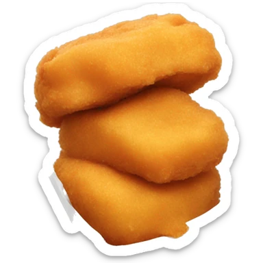 Mcdonalds chicken nugget meal sticker