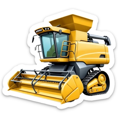 harvester sticker