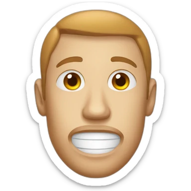 Un joueur de frisbee sticker