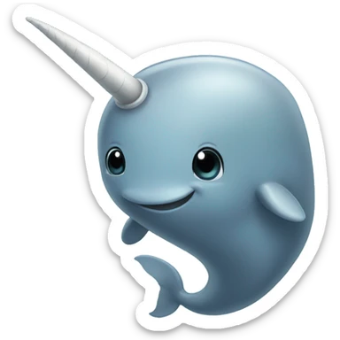 Narwhal sticker