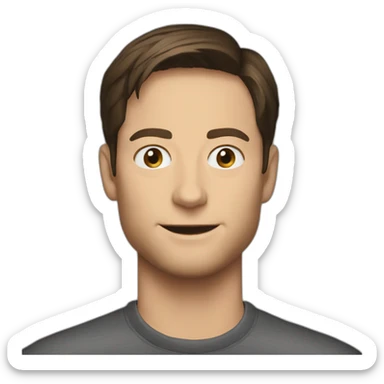 Tobey maguire sticker