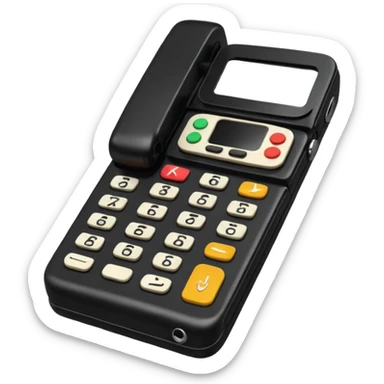 old flip phone sticker