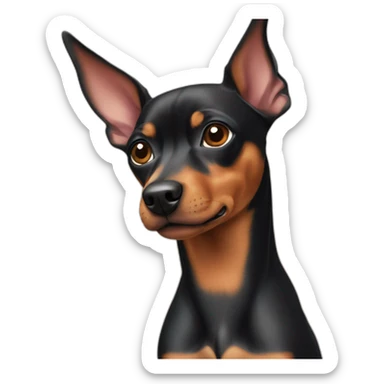 Pinscher sticker