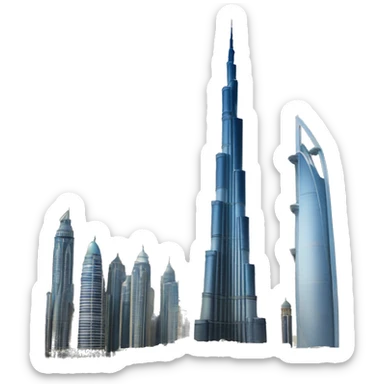 Burj khalifa sticker
