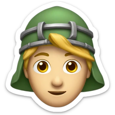 A link icon with an Arabic hat sticker