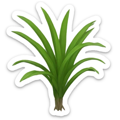Flatspike sedge sticker