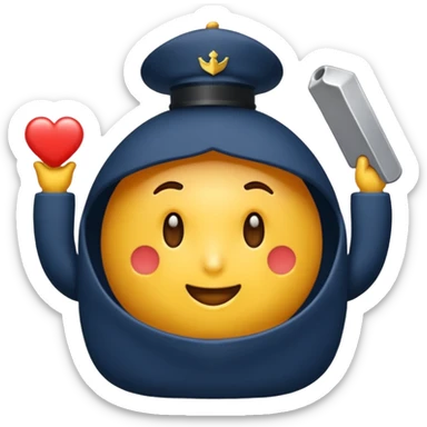 Potrzebuje emotki gołębia granatowego z połyskującą szyją sticker