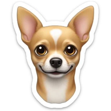 Chihuahua à tache noire  sticker