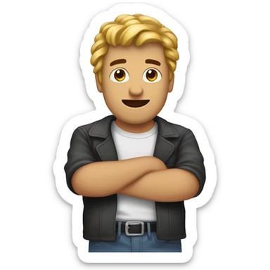 Manos estrechanose una con otra  sticker