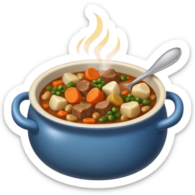 bowl of food sticker