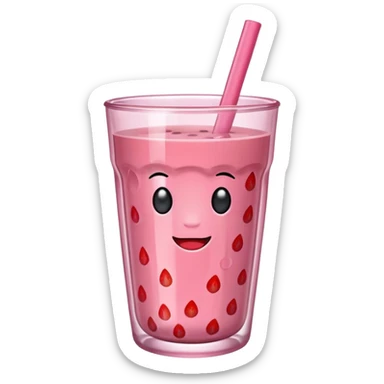 🧋🍓 sticker