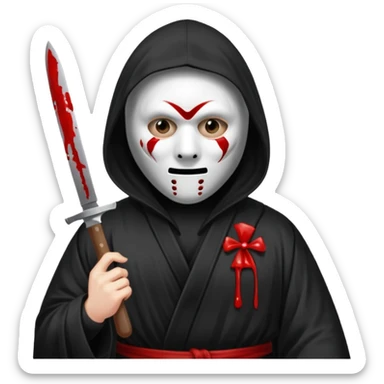 ghostface killer  sticker