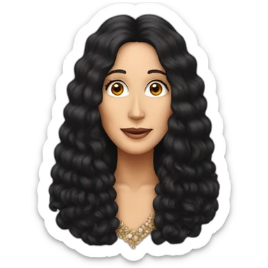 Cher sticker