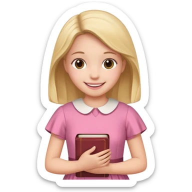 Girly girl gospel biblia sticker