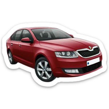 Škoda Octavia a5  rest sticker