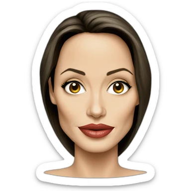 hacker angelina jolie sticker