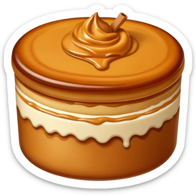 Dulce de leche sticker