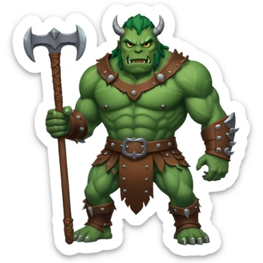 dnd 5e hill giant boss monster sticker