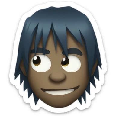 Gorillaz sticker
