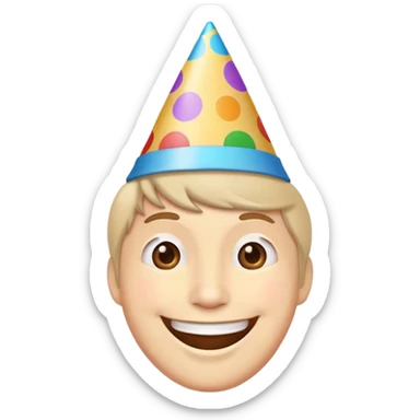 Carton heureux  sticker