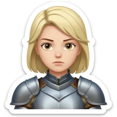 Maelle dans le jeu Clair Obscur Expédition 33 sticker