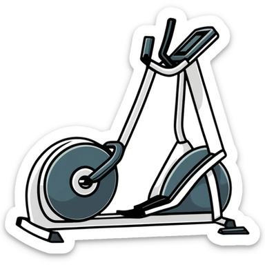 Workout sticker
