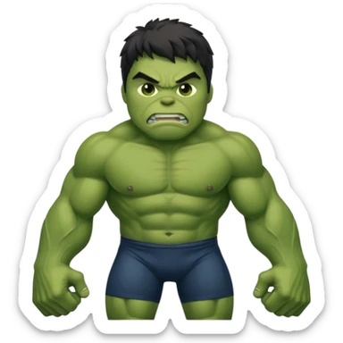 hulk no espaçocideral sticker