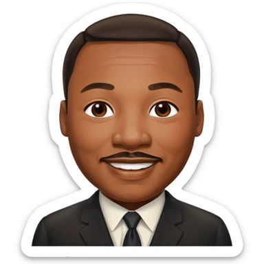 Martin Luther King Jr. sticker