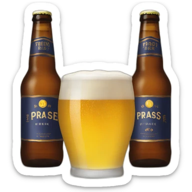 Praise Beer sticker