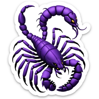 Scorpio zodiac sign sticker