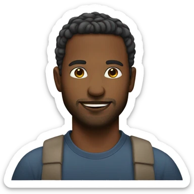 34 year old man sticker