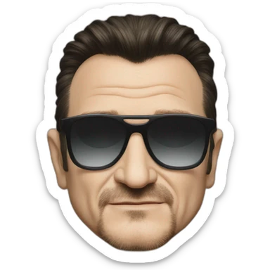 bono u2 sticker