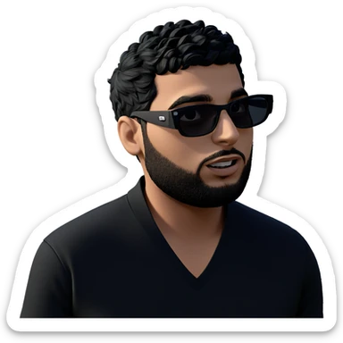 two boys outdoors in black sticker