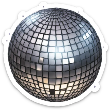 Disco ball  sticker