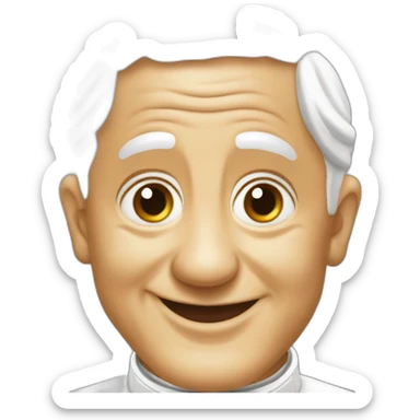 pope Benedicto XVI sticker