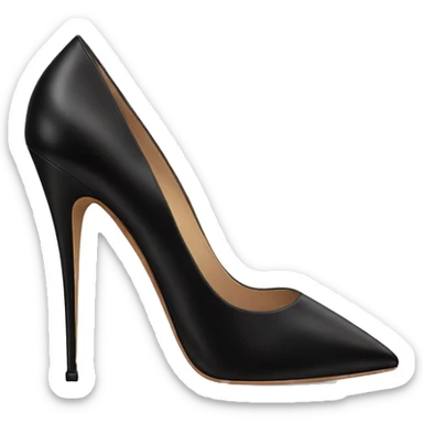 Valentino black heels sticker