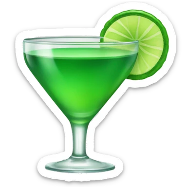 green alcoholic cocktail


 sticker