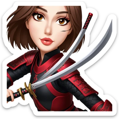 Katana Master sticker