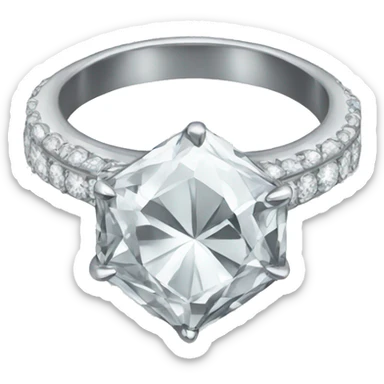 Diamond Ring  sticker