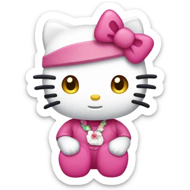 Hello kitty sticker
