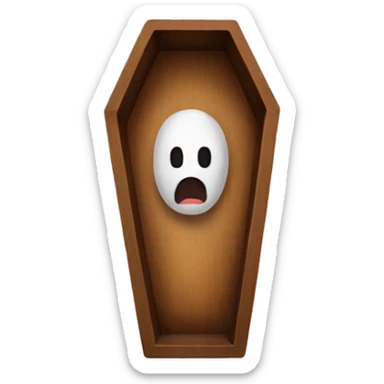 Nail in a coffin sticker