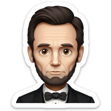 Abraham Lincoln sticker