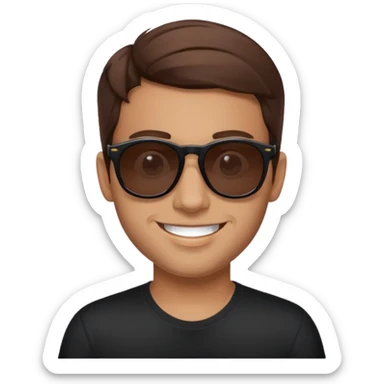 cria um emoji com o nome tiago b godinho sticker