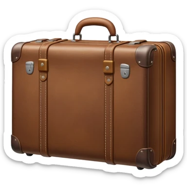 default suitcase sticker