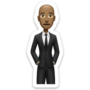 slenderman sticker